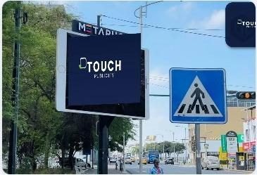 Pantalla LED en Av. 4 de Noviembre, Manta