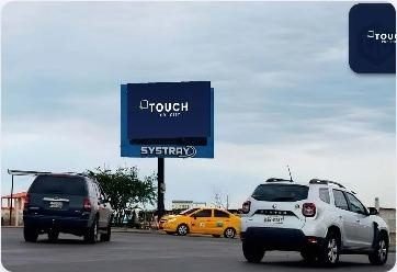 Pantalla LED en Ruta Spondylus, Manta
