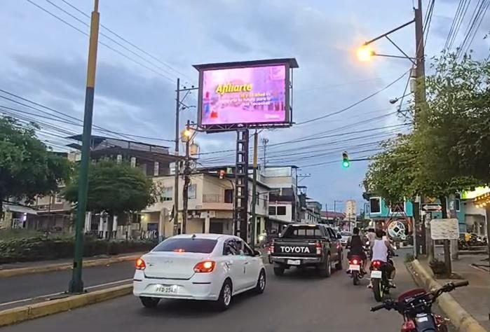 Pantalla LED en Quinsaloma, Los Ríos